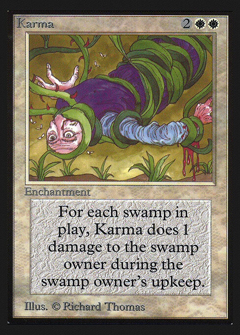 Karma — art by Richard Thomas