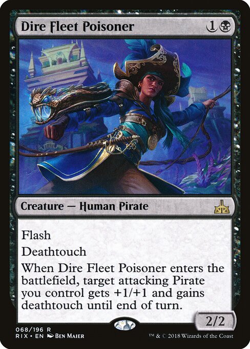 Dire Fleet Poisoner — art by Ben Maier