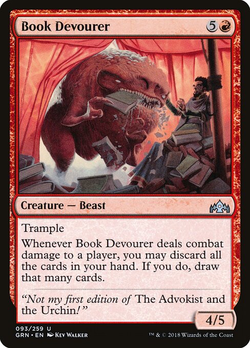 Book Devourer — art by Kev Walker
