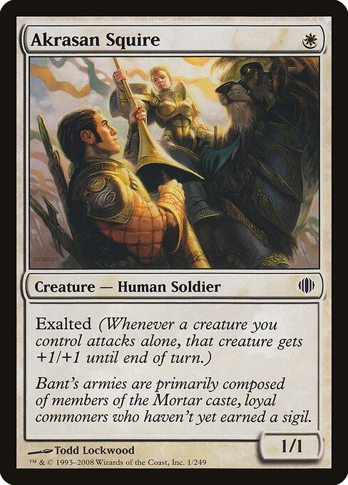 Akrasan Squire — art by Todd Lockwood