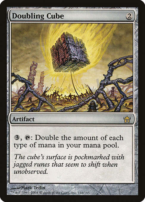 Doubling Cube — art by Mark Tedin
