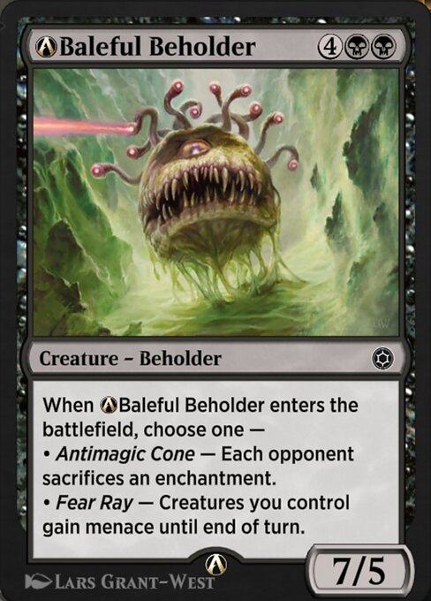 A-Baleful Beholder — art by Lars Grant-West