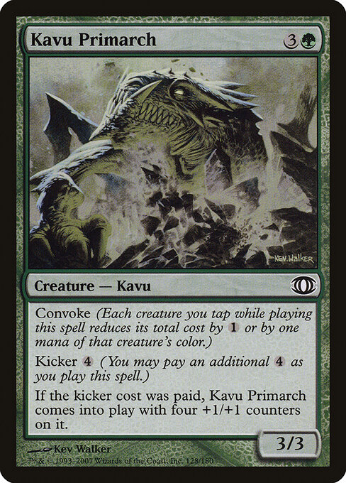Kavu Primarch — art by Kev Walker