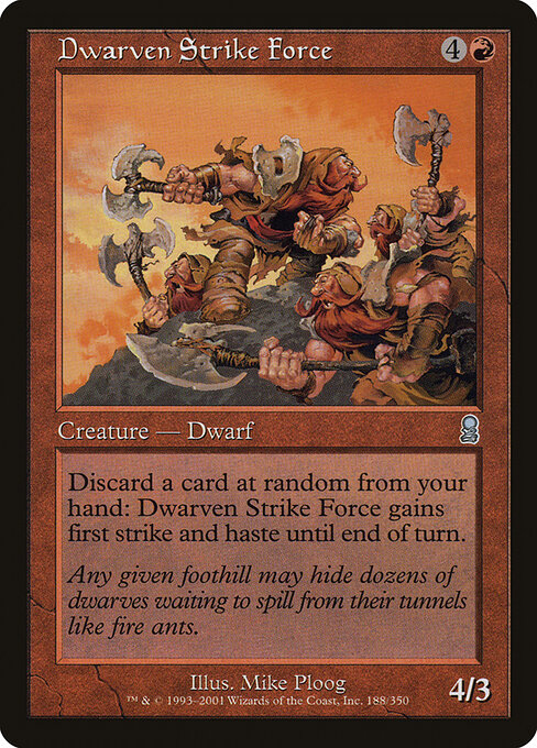 Dwarven Strike Force — art by Mike Ploog
