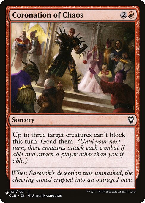 Coronation of Chaos — art by Artur Nakhodkin
