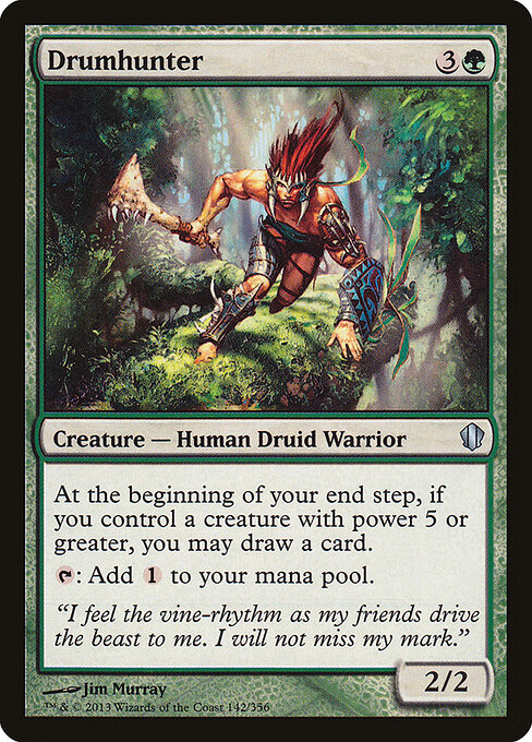 Drumhunter — art by Jim Murray
