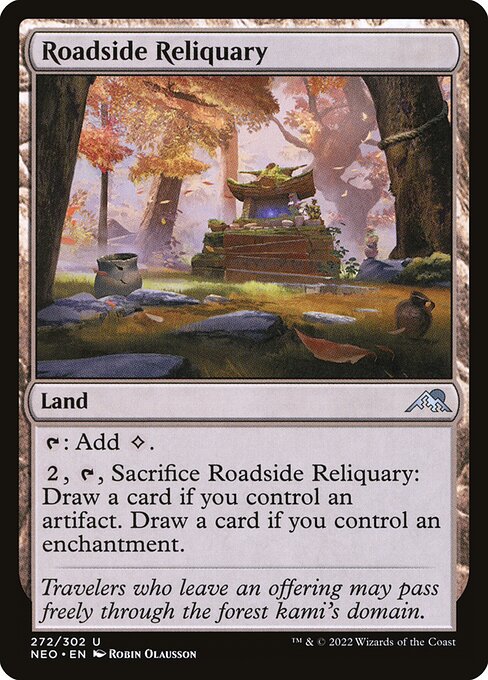 Roadside Reliquary — art by Robin Olausson