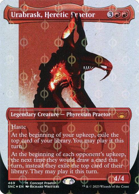Urabrask, Heretic Praetor — art by Richard Whitters