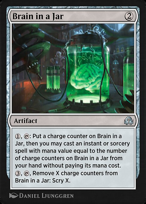Brain in a Jar — art by Daniel Ljunggren
