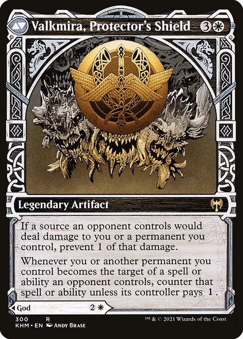 Reidane, God of the Worthy // Valkmira, Protector's Shield — art by Andy Brase