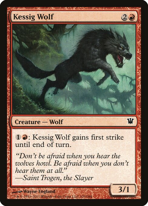 Kessig Wolf — art by Wayne England