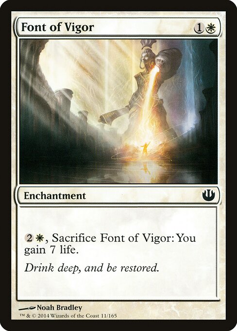Font of Vigor — art by Noah Bradley