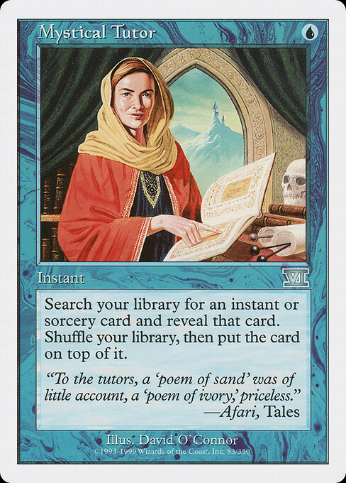 Mystical Tutor — art by David O'Connor