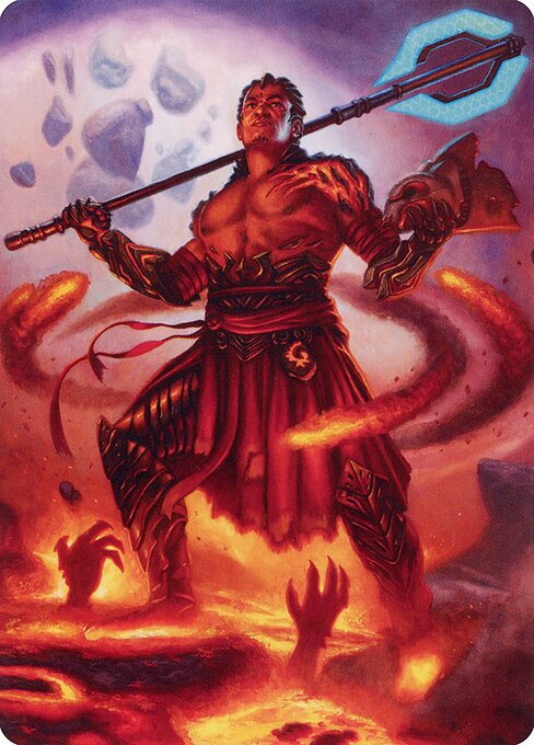 Koth, Fire of Resistance // Koth, Fire of Resistance — art by Eric Wilkerson