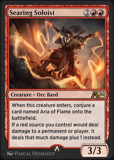 Searing Soloist — art by Pascal Quidault