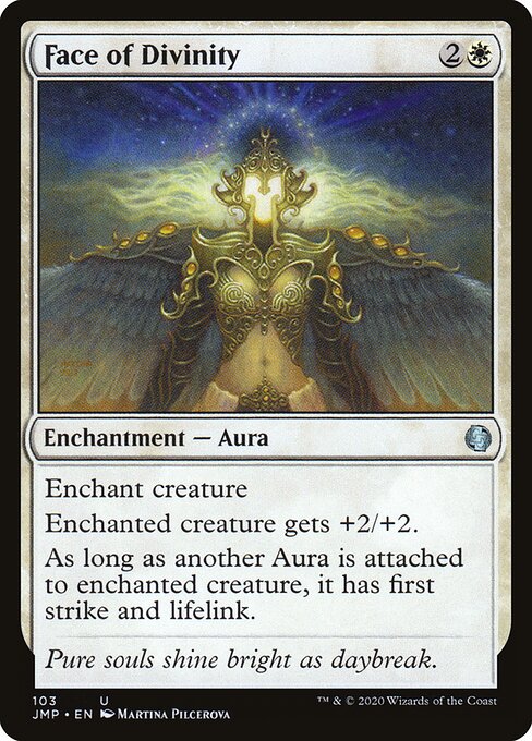 Face of Divinity — art by Martina Pilcerova