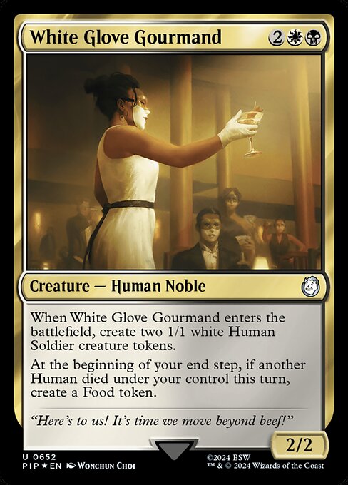 White Glove Gourmand — art by Wonchun Choi
