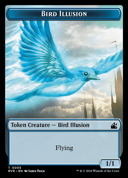 Bird Illusion — art by James Paick
