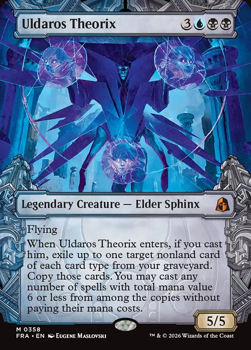 Uldaros Theorix — art by Eugene Maslovski