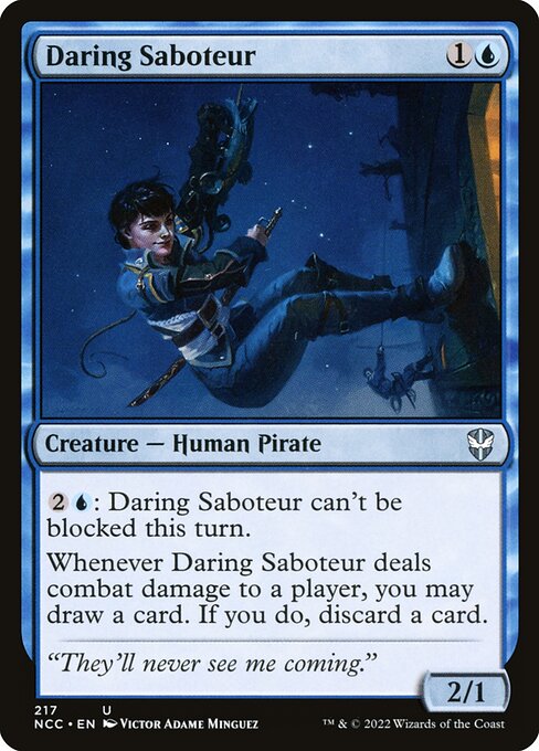Daring Saboteur — art by Victor Adame Minguez