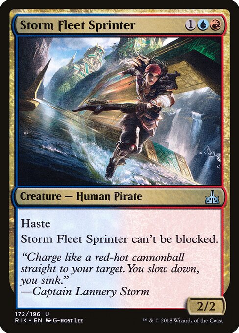 Storm Fleet Sprinter — art by G-host Lee