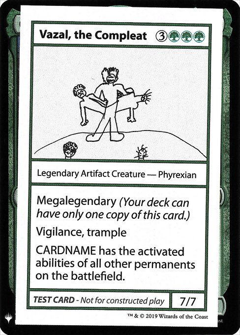 Vazal, the Compleat — art by Damian Tedrow