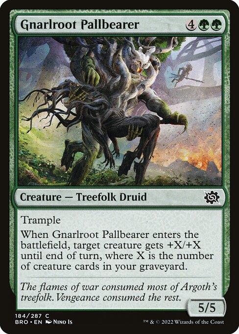 Gnarlroot Pallbearer — art by Nino Is