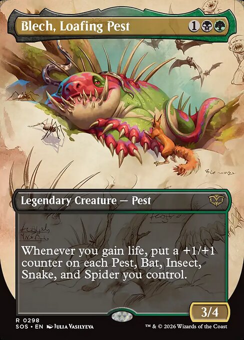 Blech, Loafing Pest — art by Julia Vasilyeva