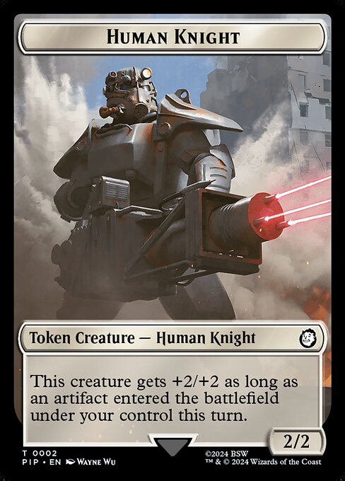 Human Knight — art by Wayne Wu