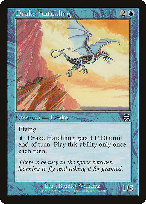 Drake Hatchling — art by Bradley Williams