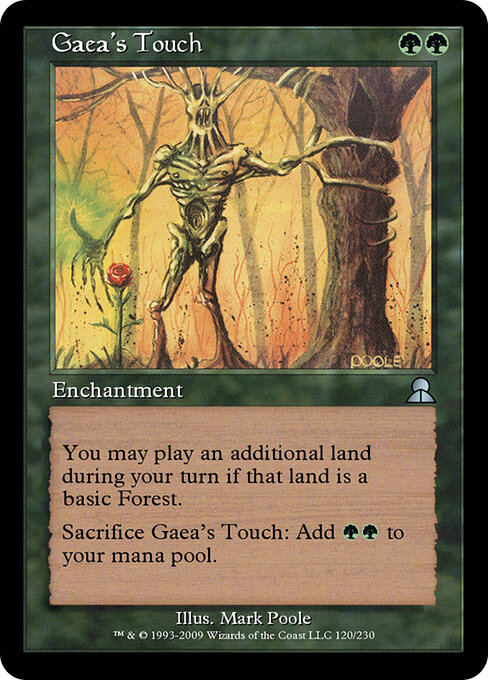Gaea's Touch — art by Mark Poole