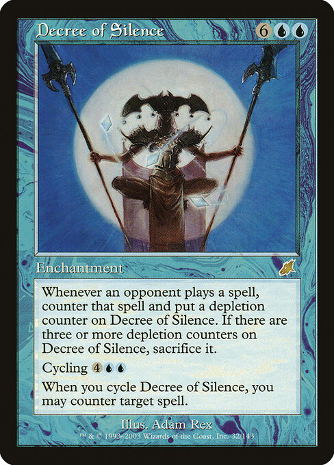 Decree of Silence — art by Adam Rex