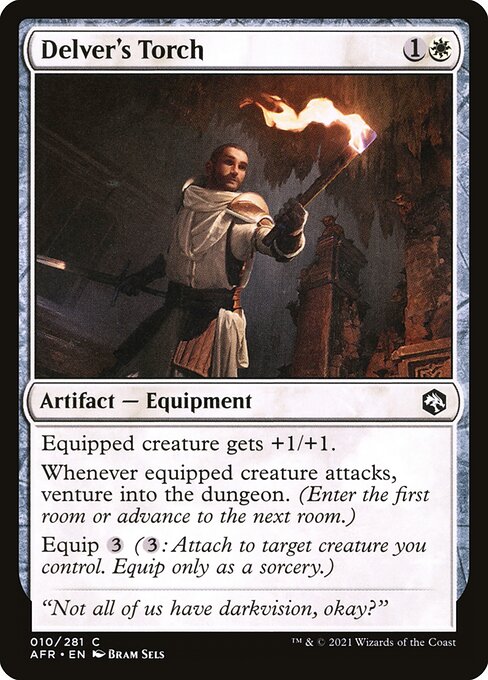 Delver's Torch — art by Bram Sels