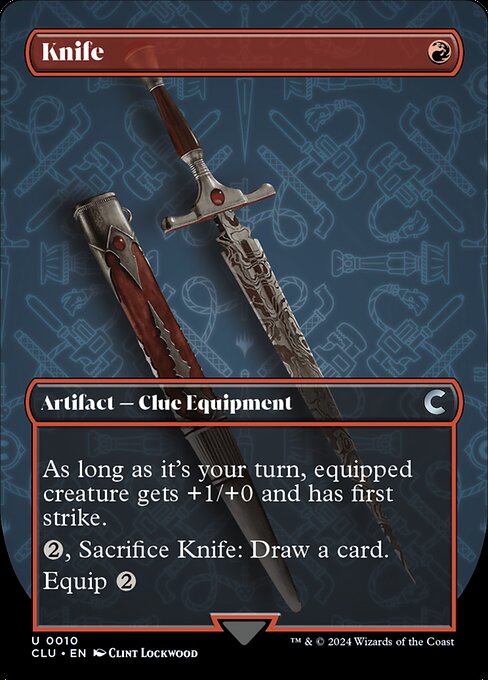 Knife — art by Clint Lockwood