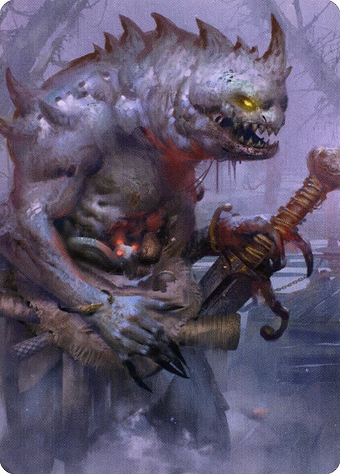 Gray Slaad // Gray Slaad — art by Piotr Foksowicz