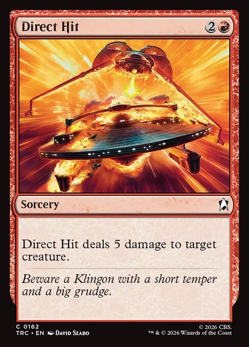 Direct Hit — art by David Szabo