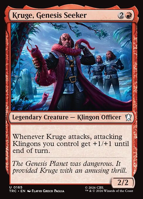 Kruge, Genesis Seeker — art by Flavio Greco Paglia
