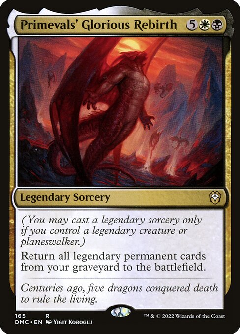 Primevals' Glorious Rebirth — art by Yigit Koroglu