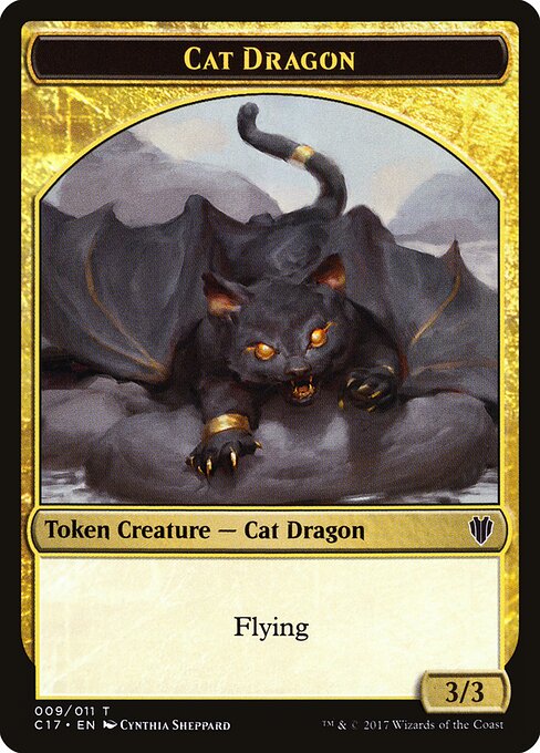 Cat Dragon — art by Cynthia Sheppard