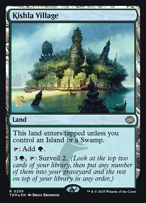 Kishla Village — art by Bruce Brenneise