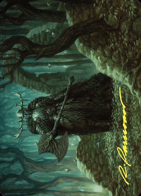 Mosswood Dreadknight // Mosswood Dreadknight — art by Ryan Pancoast