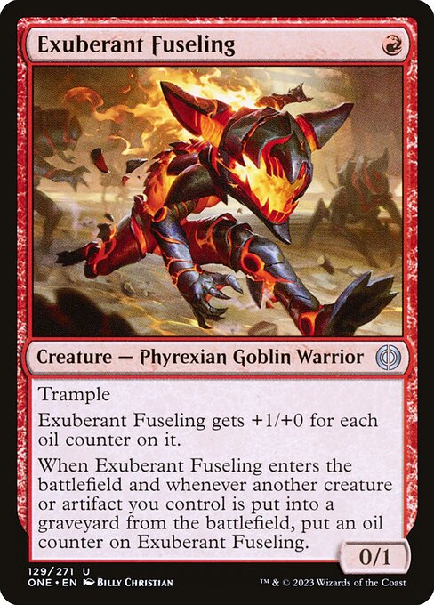 Exuberant Fuseling — art by Billy Christian