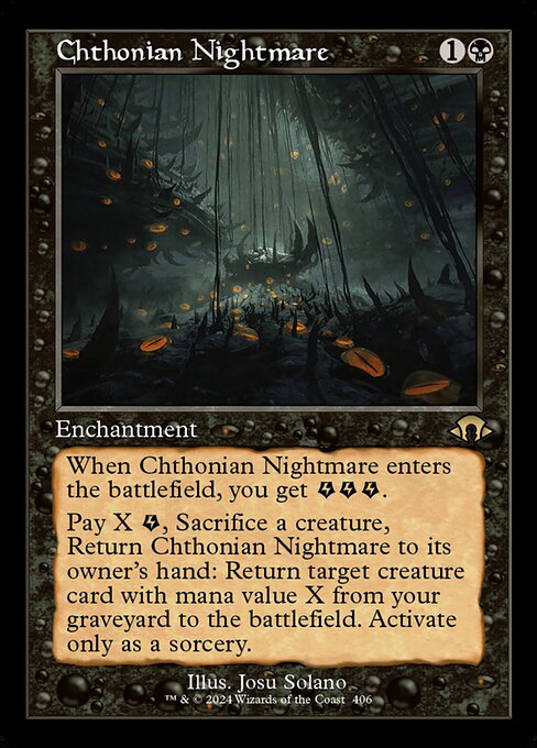 Chthonian Nightmare — art by Josu Solano