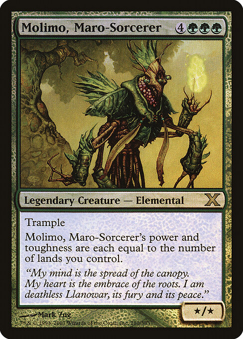 Molimo, Maro-Sorcerer — art by Mark Zug