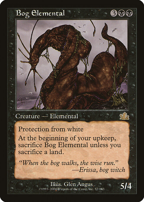 Bog Elemental — art by Glen Angus