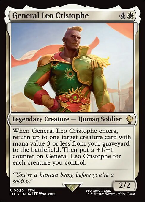 General Leo Cristophe — art by Lee Woo-chul