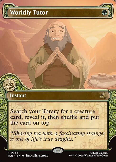 Worldly Tutor — art by Shane Beresford