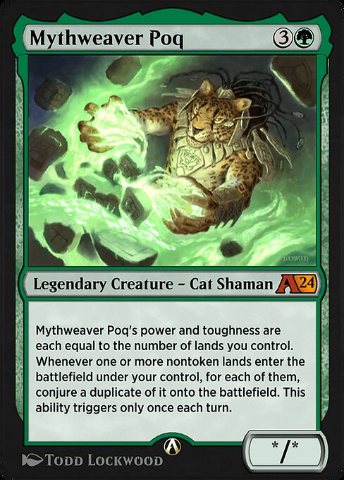 Mythweaver Poq — art by Todd Lockwood