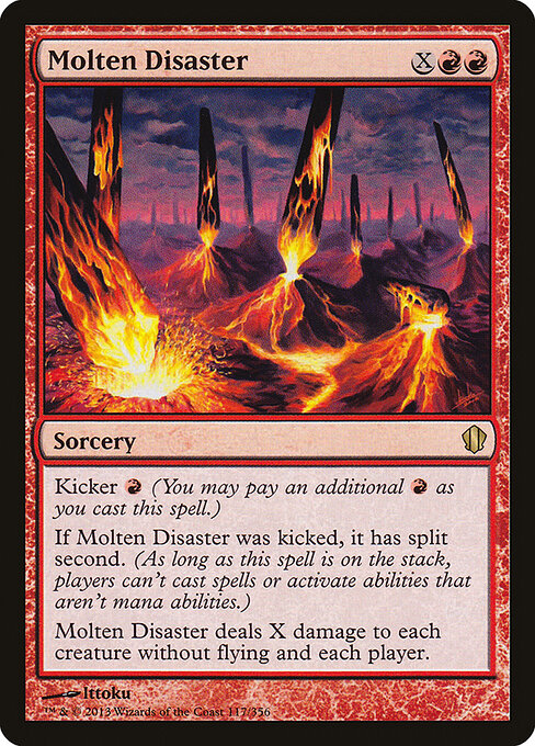 Molten Disaster — art by Ittoku