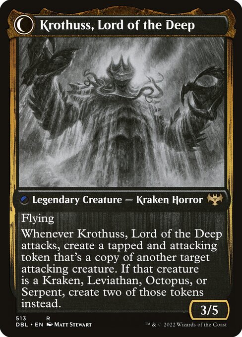Runo Stromkirk // Krothuss, Lord of the Deep — art by Matt Stewart